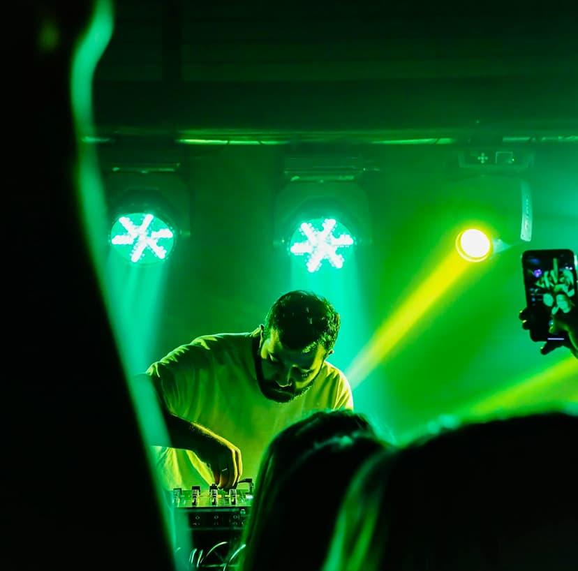 sistema de luces de escenario