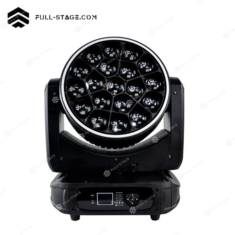 19x40W LED Moving Head Wash Light – RGBW Rotating Mirror - Lámpara Wash - Imagen 15 19x40W LED Moving Head Wash Light – RGBW Rotating Mirror - Full-Stage