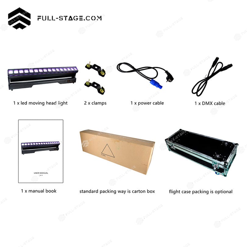 16x40W LED ضوء شعاع التكبير المتحرك - مصفوفة RGBW - أضواء المسرح - Imagen 21 16x40W LED ضوء شعاع التكبير المتحرك - مصفوفة RGBW - Full-Stage