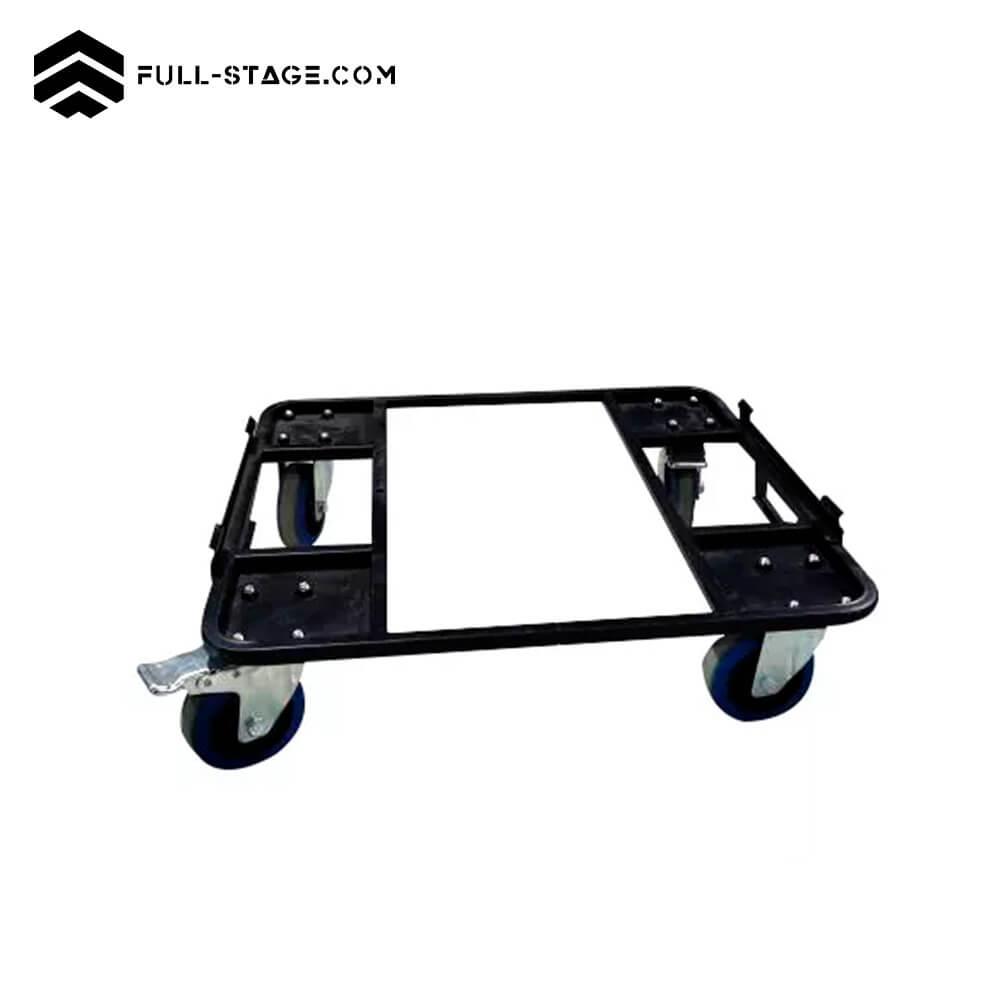 Sistema de rodamiento para flight cases Full-Stage para pantallas led