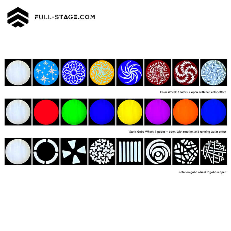 Moving Head LED 400W 3 en 1 - Beam Spot & Wash | Full-Stage - Luces Beam - Imagen 6 Moving Head LED 400W 3 en 1 - Beam Spot & Wash | Full-Stage - Full-Stage