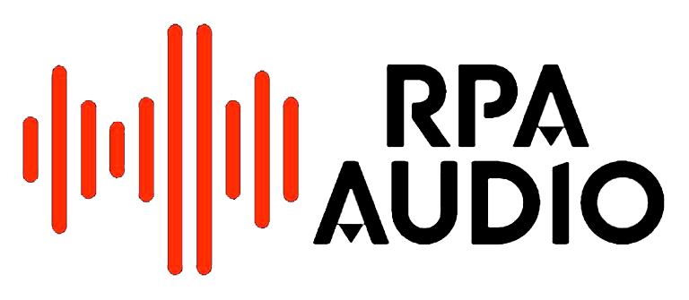 logotipo de RPA Audio, cliente de full-stage.com 