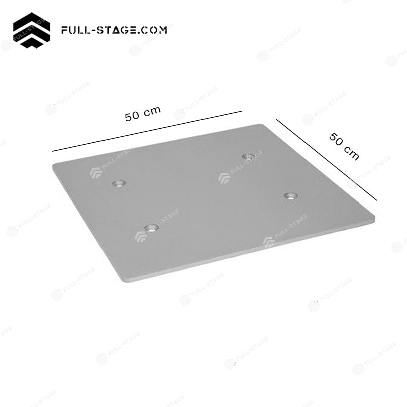 Base Truss en Aluminio de 50x50 cm - Accesorio Truss - Imagen 1 Base Truss en Aluminio de 50x50 cm - Full-Stage