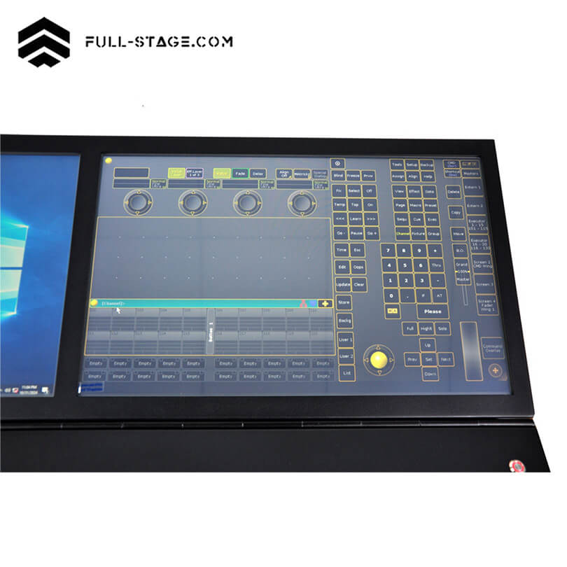 Consola de Iluminación Profesional de Escenario I7MA Dark Horse Grand MA 2 Bar DMX512