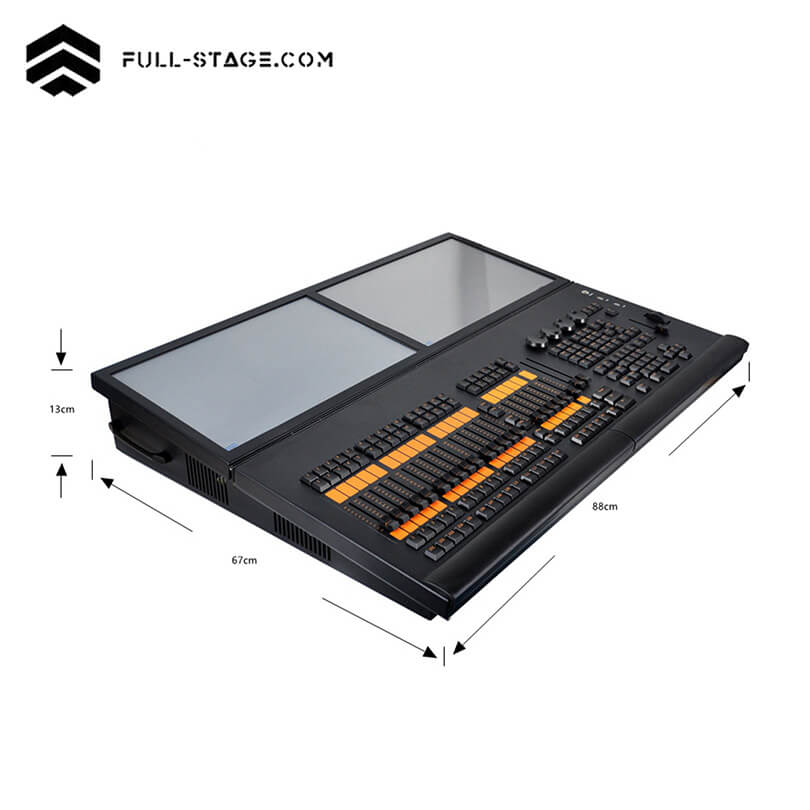 Consola de Iluminación Profesional de Escenario I7MA Dark Horse Grand MA 2 Bar DMX512