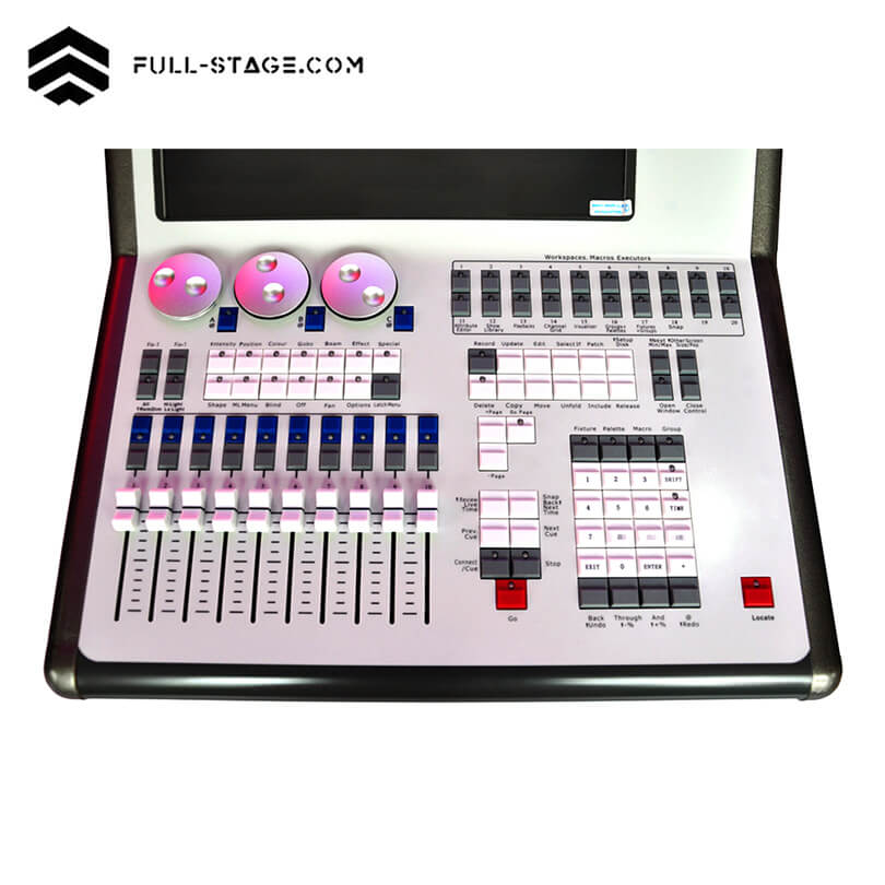Consola Táctil Quartz Tiger – Iluminación Escénica Profesional