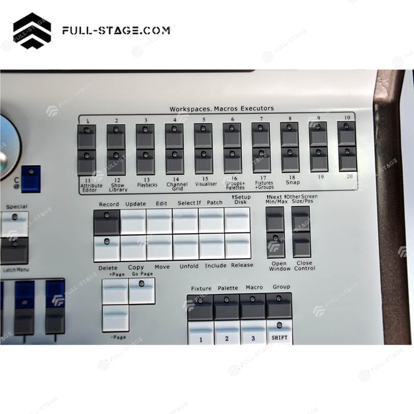 Consola Táctil Quartz Tiger – Iluminación Escénica Profesional - Consola de Iluminación Profesional - Imagen 7 Consola Táctil Quartz Tiger – Iluminación Escénica Profesional - Full-Stage