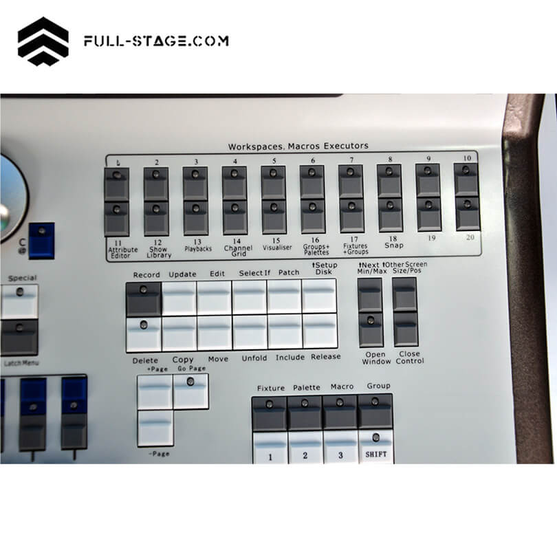 Consola Táctil Quartz Tiger – Iluminación Escénica Profesional - Consola de Iluminación Profesional - Imagen 7 Consola Táctil Quartz Tiger – Iluminación Escénica Profesional - Full-Stage