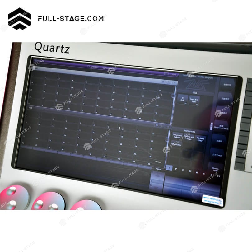 Consola Táctil Quartz Tiger – Iluminación Escénica Profesional - Consola de Iluminación Profesional - Imagen 10 Consola Táctil Quartz Tiger – Iluminación Escénica Profesional - Full-Stage