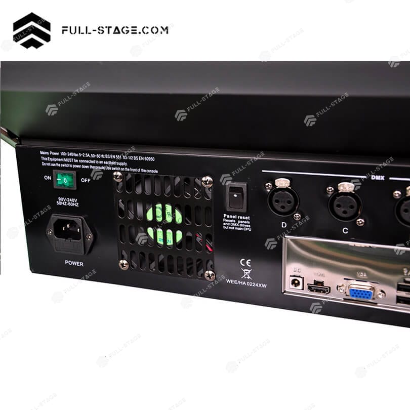 Consola Táctil Quartz Tiger – Iluminación Escénica Profesional - Consola de Iluminación Profesional - Imagen 12 Consola Táctil Quartz Tiger – Iluminación Escénica Profesional - Full-Stage