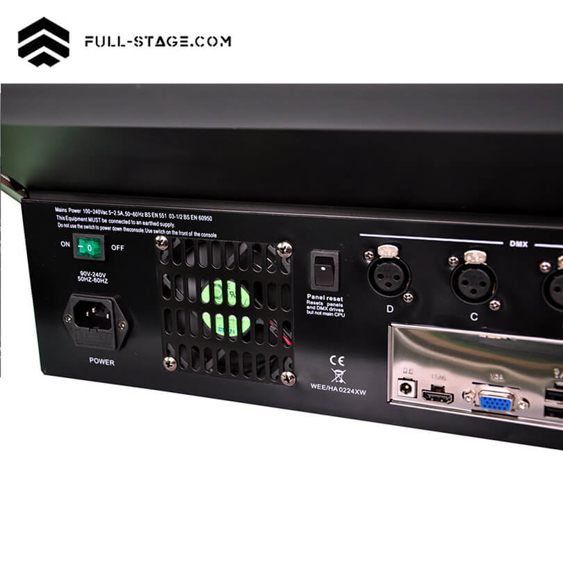 Consola Táctil Quartz Tiger – Iluminación Escénica Profesional - Consola de Iluminación Profesional - Imagen 12 Consola Táctil Quartz Tiger – Iluminación Escénica Profesional - Full-Stage