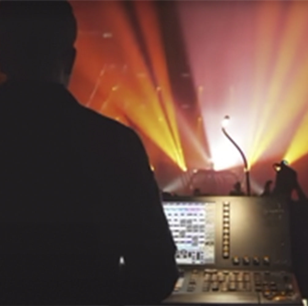 consola dmx para iluminación