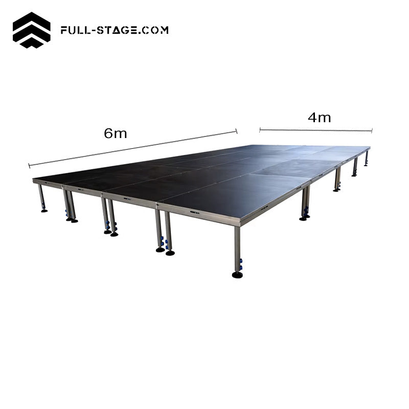 Set de Escenario Modular Full-Stage Pro 6x4m - Escenario de Concierto - Imagen 1 Set de Escenario Modular Full-Stage Pro 6x4m - Full-Stage