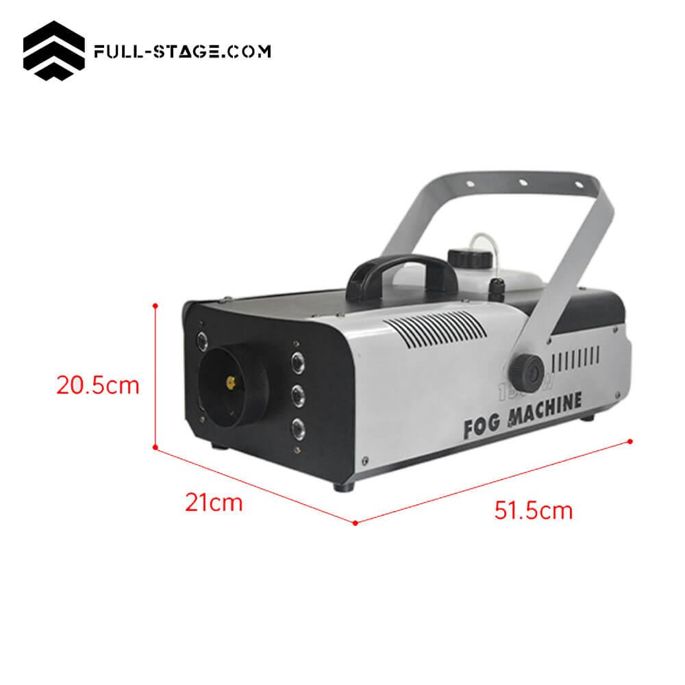 Máquina de Humo LED RGBW 1500W: Potencia y Color en un Solo Dispositivo