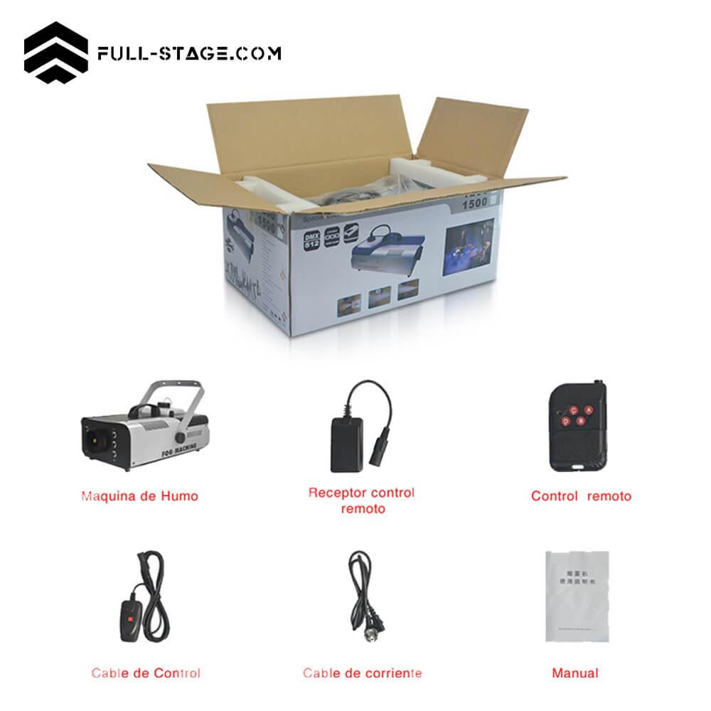 Máquina de Humo LED RGBW 1500W ✓ - Efectos Especiales - Imagen 10 Eleva tu Evento con la Potencia de la Pistola de Humo CO2 de Full-Stage - Full-Stage