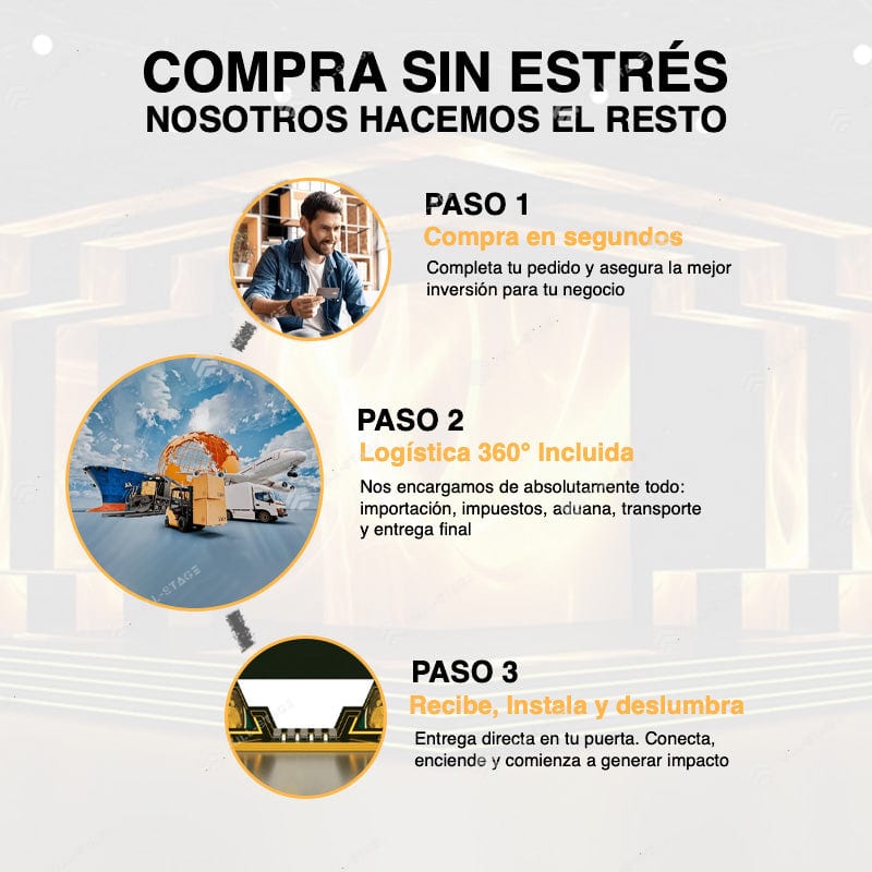 Pantalla LED Exterior P2.6 de 5x3 metros - Pantalla Led Gigante Exterior - Imagen 4 Pantalla LED Exterior P2.6 de 5x3 metros - Full-Stage