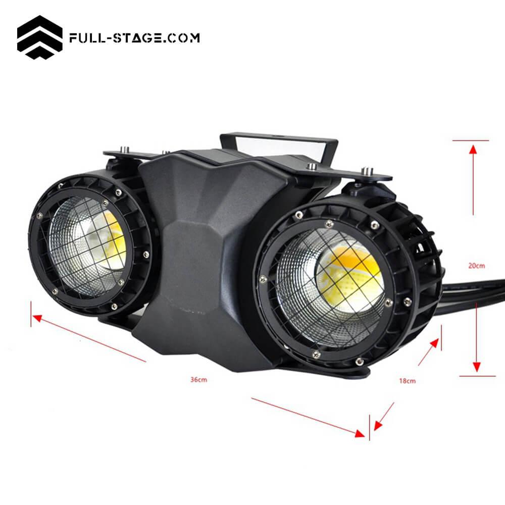 Luz y Color: Lámpara Blinder 2 Scorpion 200W Outdoor para Eventos Impactantes en la Naturaleza