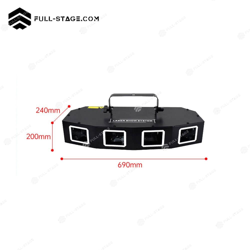 EDM 60W RGB Laser Lamp ✓ - Laser Lamp - Imagen 5 Ilumina tu Mundo: Lámpara Láser EDM 60W RGB, la Elección para Eventos Exclusivos - Full-Stage