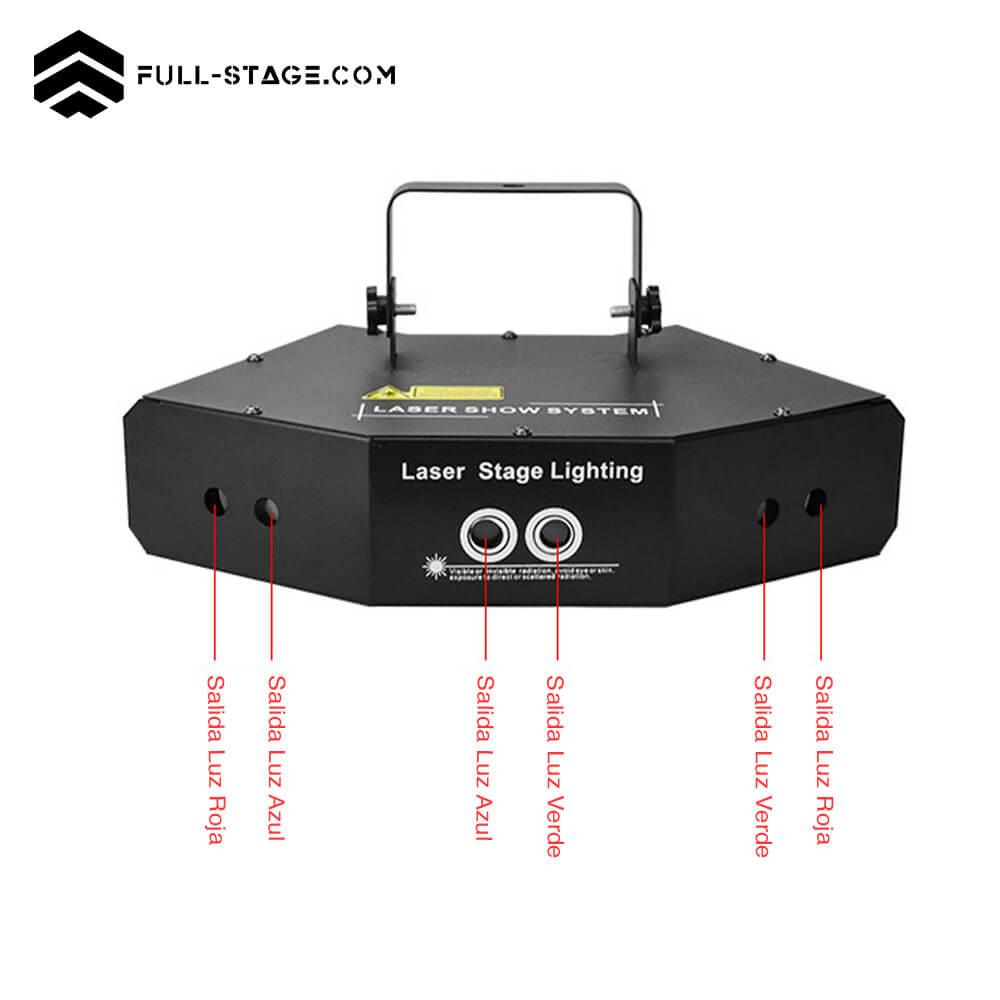 Lámpara Láser Infinity RGB 50W ✓ - Lampara Laser - Imagen 5 Creatividad Ilimitada: Lámpara Láser Infinity RGB 50W para Eventos Exclusivos - Full-Stage