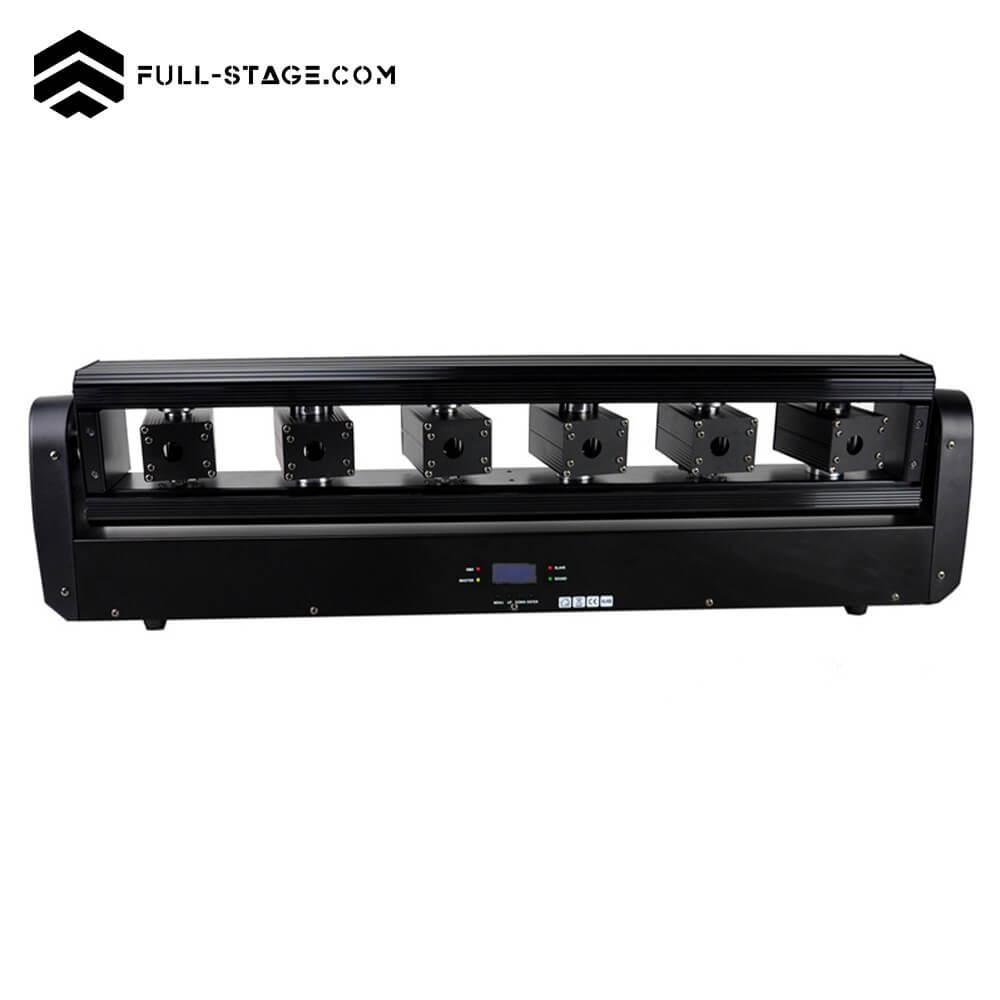 Efectos Dinámicos: Lámpara Láser Móvil RGB 6 en 1 para Eventos de Alto Nivel