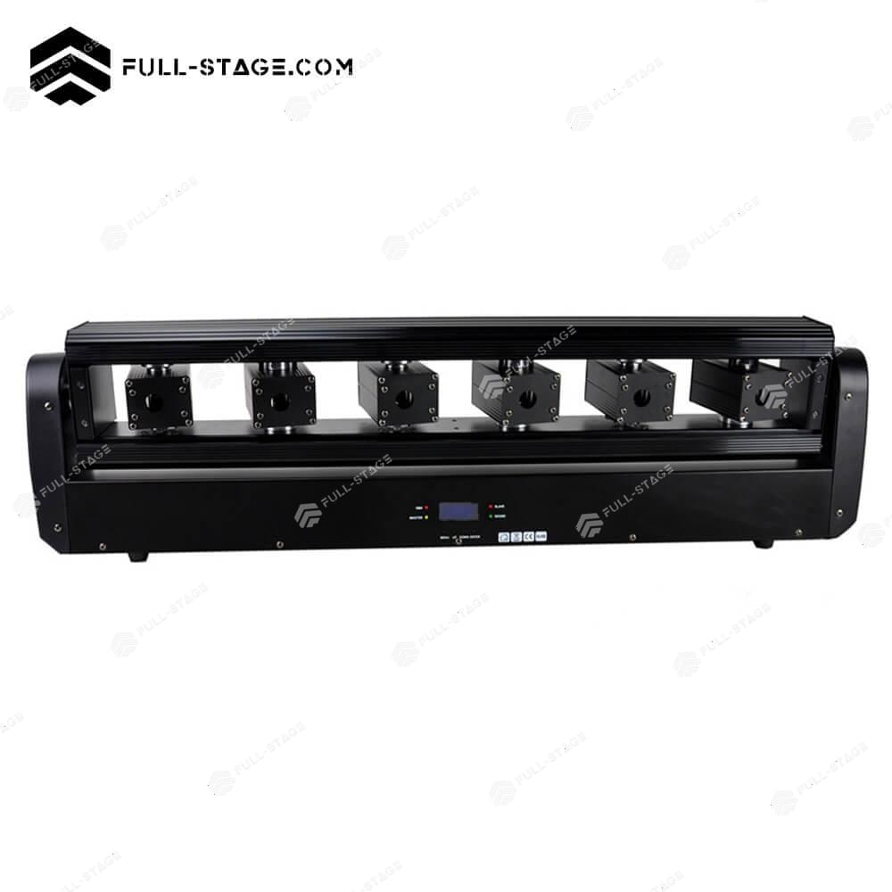 Efectos Dinámicos: Lámpara Láser Móvil RGB 6 en 1 para Eventos de Alto Nivel