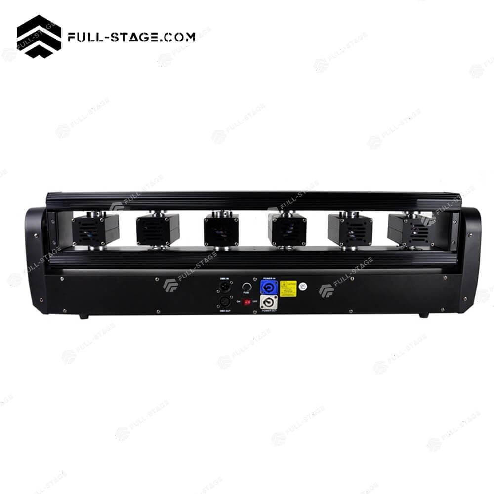 Lámpara Láser Móvil RGB 6 en 1 de 250W ✓ - Lampara Laser - Imagen 3 Versatilidad en Iluminación: Lámpara Láser Móvil RGB 6 en 1 de 250W - Full-Stage