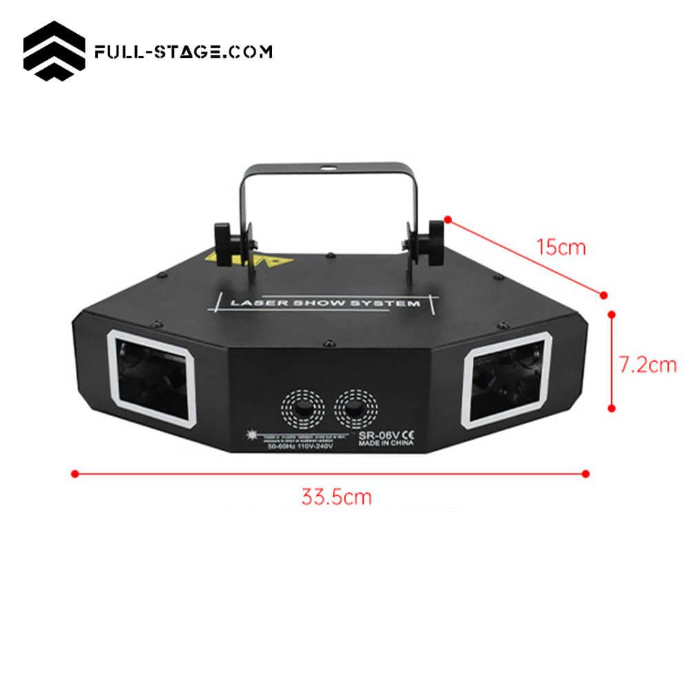 Brillo y Claridad: Lámpara Láser Scan Pro 60W de Full-Stage para Eventos Únicos