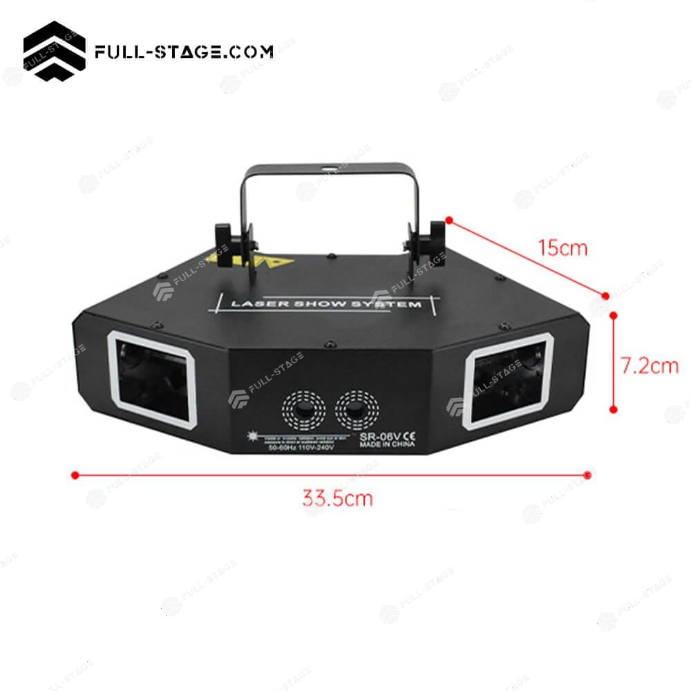 مصباح ليزر سكان برو 60 واط ✓ - مصباح ليزر - Imagen 5 Brillo y Claridad: Lámpara Láser Scan Pro 60W de Full-Stage para Eventos Únicos - Full-Stage