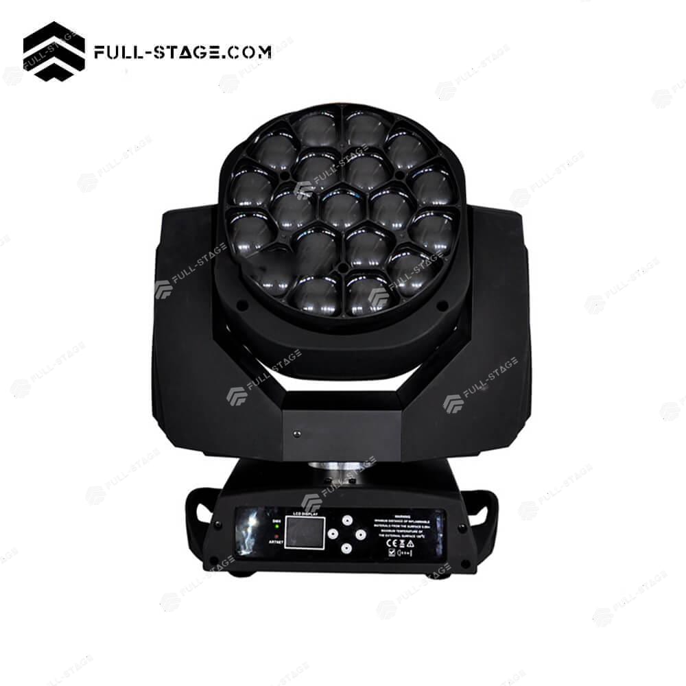 مصباح LED عين النحل RGBW 19x20W 450W - - Imagen 4 Impacto visual con la Lámpara LED Bee Eye de Full-Stage - Full-Stage
