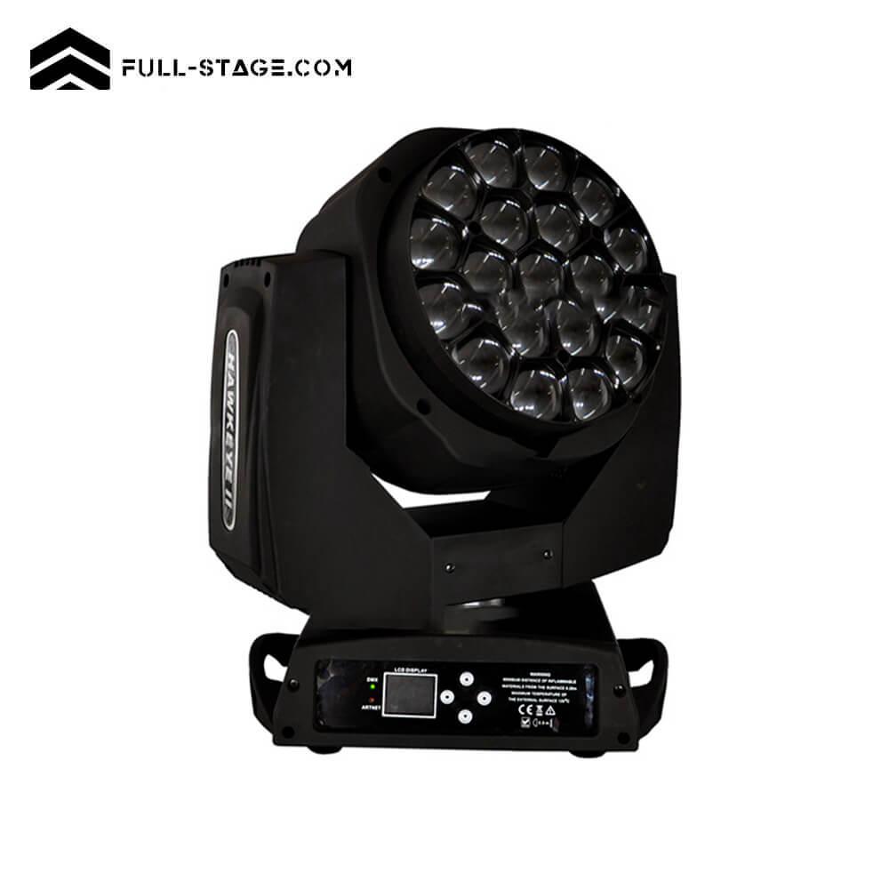 Configuración fácil con la Lámpara Bee Eye de Full-Stage