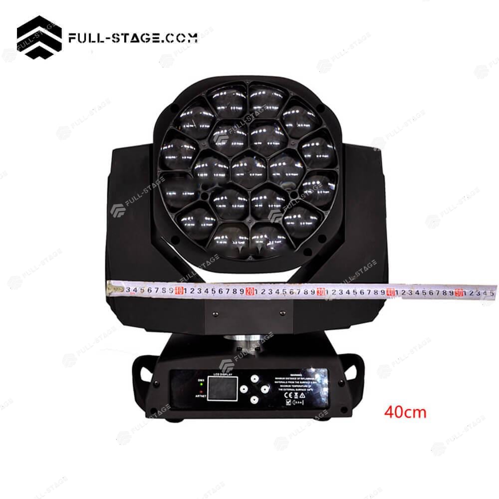 مصباح LED عين النحل RGBW 19x20W 450W - - Imagen 10 Brilla con intensidad: Lámpara Bee Eye de Full-Stage - Full-Stage