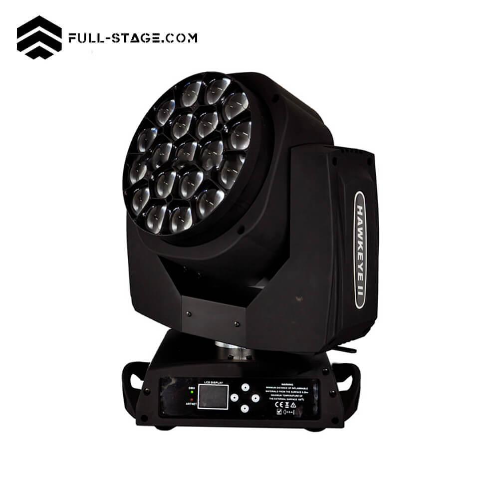 Lámpara LED Bee Eye RGBW 19x20W 450W - - Imagen 3 Calidad y estilo: Lámpara RGBW Bee Eye de Full-Stage - Full-Stage