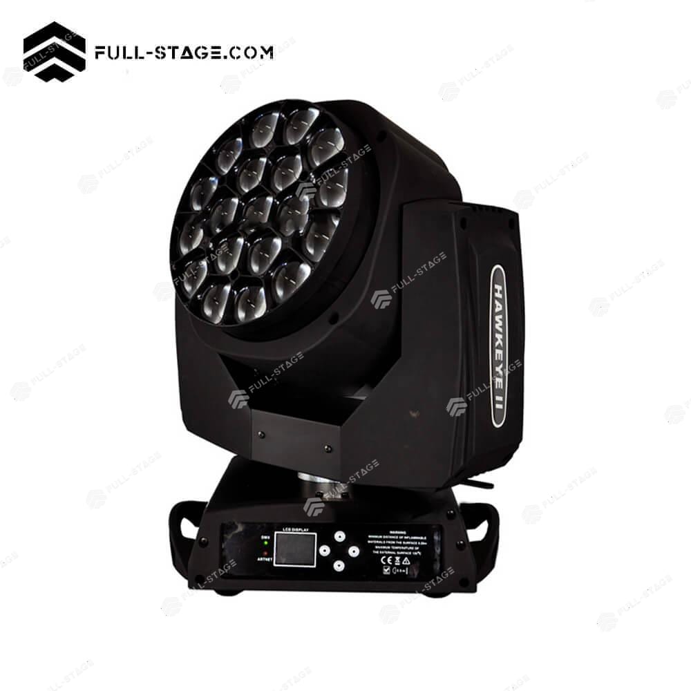 مصباح LED عين النحل RGBW 19x20W 450W - - Imagen 3 Calidad y estilo: Lámpara RGBW Bee Eye de Full-Stage - Full-Stage