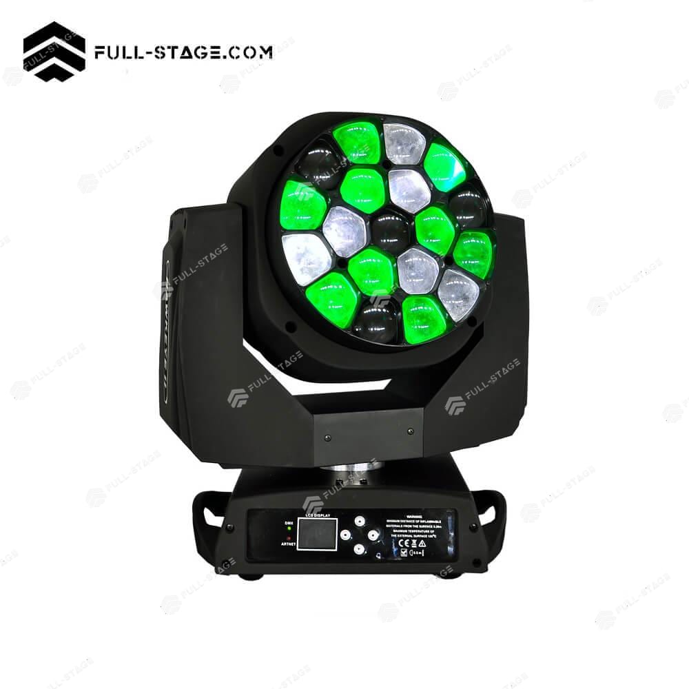 مصباح LED عين النحل RGBW 19x20W 450W - - Imagen 11 Crea ambientes únicos con la Lámpara LED Bee Eye Full-Stage - Full-Stage