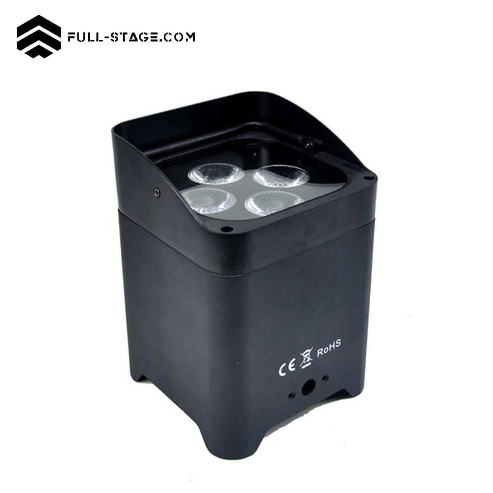 Colores y UV en un Solo Dispositivo: Luz Par LED 4 x 18W Inalámbrica de Full-Stage