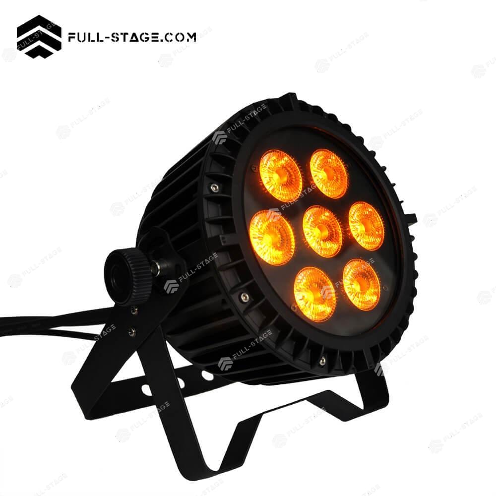 Lámpara Par LED 7 x 15w IP65 (Outdoor) - luz par led - Imagen 1 Lámpara Par LED 7 x 15w IP65 (Outdoor) - Full-Stage