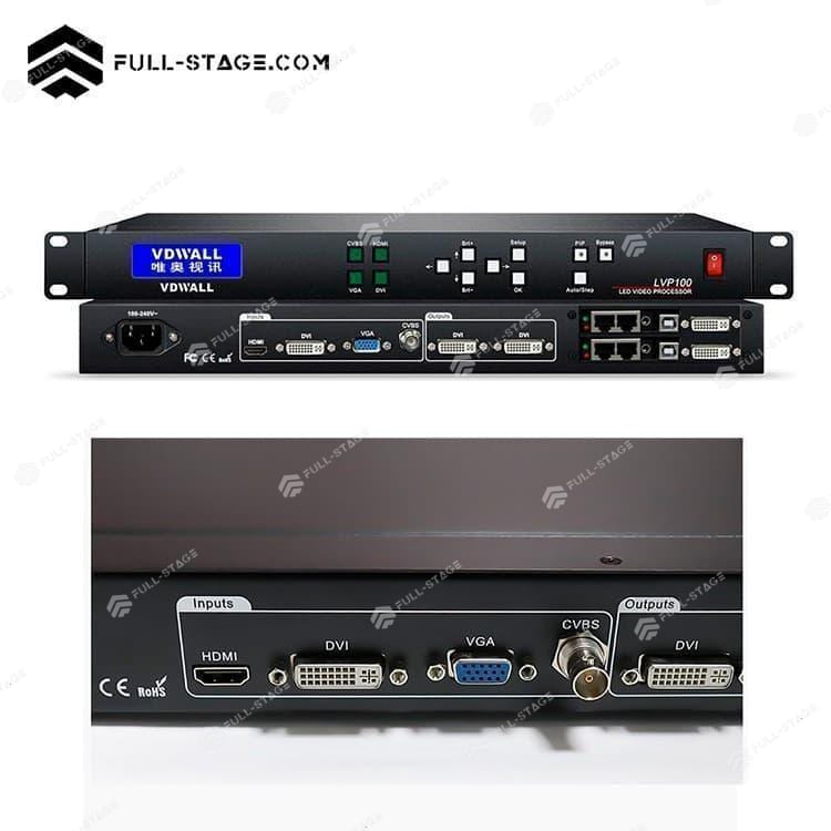 Pantalla LED Exterior P2.6 de 4x2 m - Pantalla Led Gigante Exterior - Imagen 10 Video Procesador LVP100 a la venta en full-stage - Full-Stage