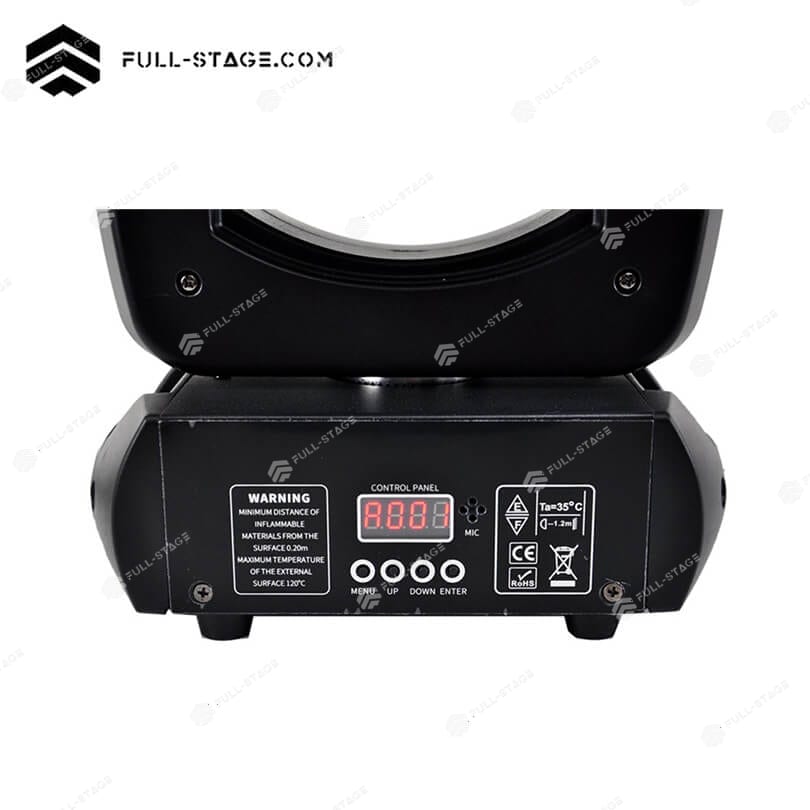 مصباح رأس متحرك LED بقوة 100 واط - أضواء الشعاع - Imagen 11 مصباح رأس متحرك LED بقوة 100 واط - Full-Stage