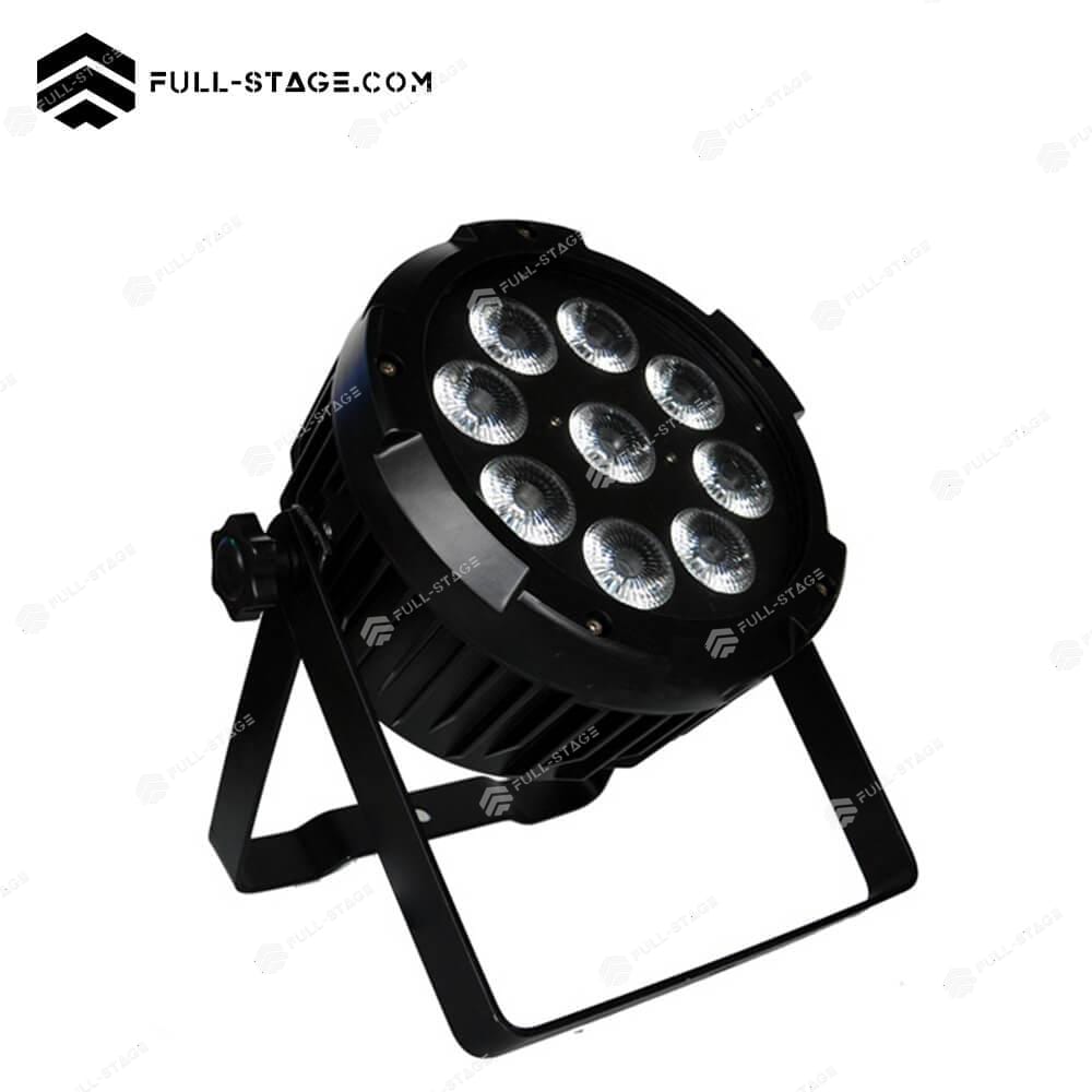 ضوء بار LED لاسلكي 9 × 18 وات RGBWAP