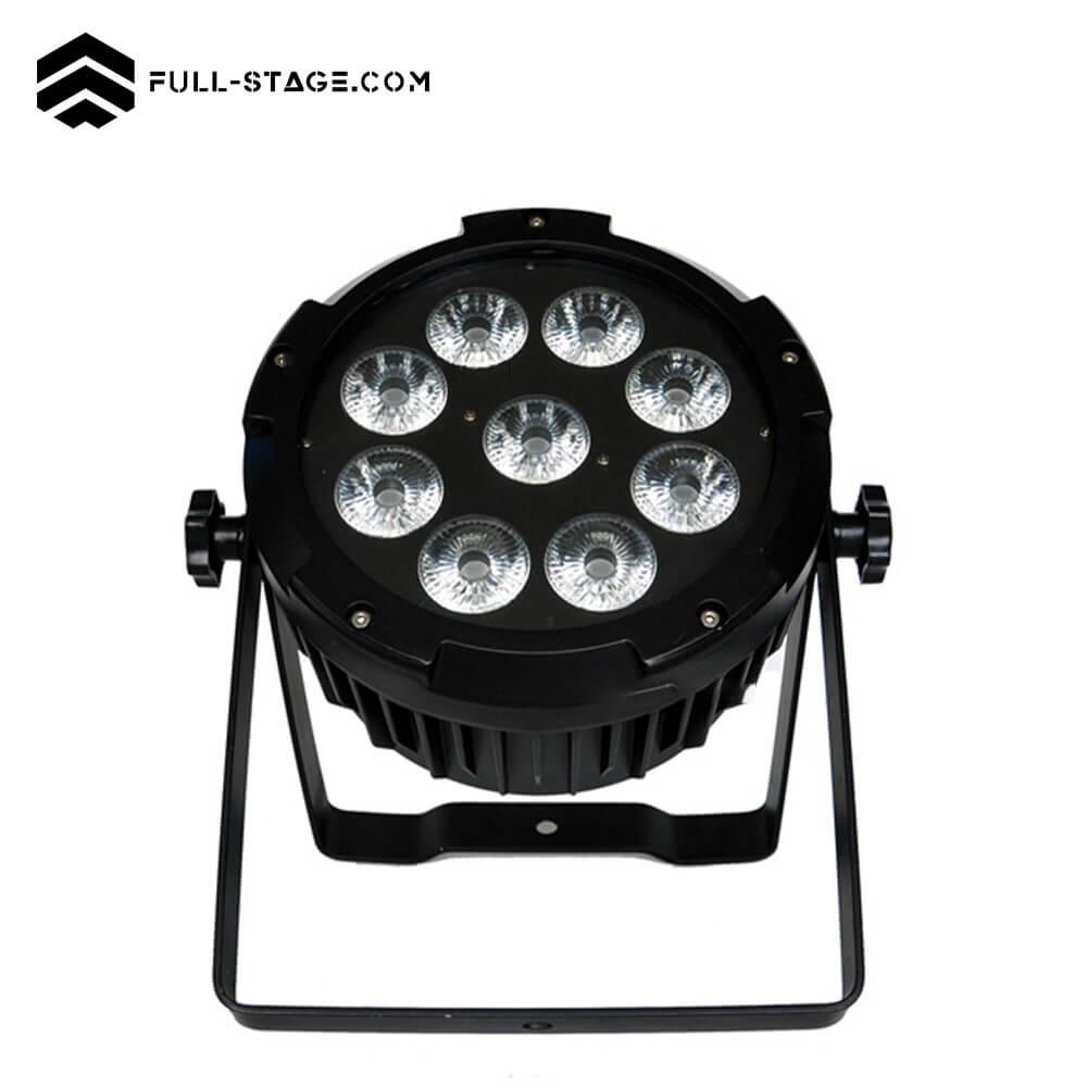 Luz Par LED 9x18W RGBWAP Inalámbrica - luz par led - Imagen 3 Diseño Inalámbrico: Descubre la Versatilidad de la Luz Par LED 9x18W de Full-Stage - Full-Stage