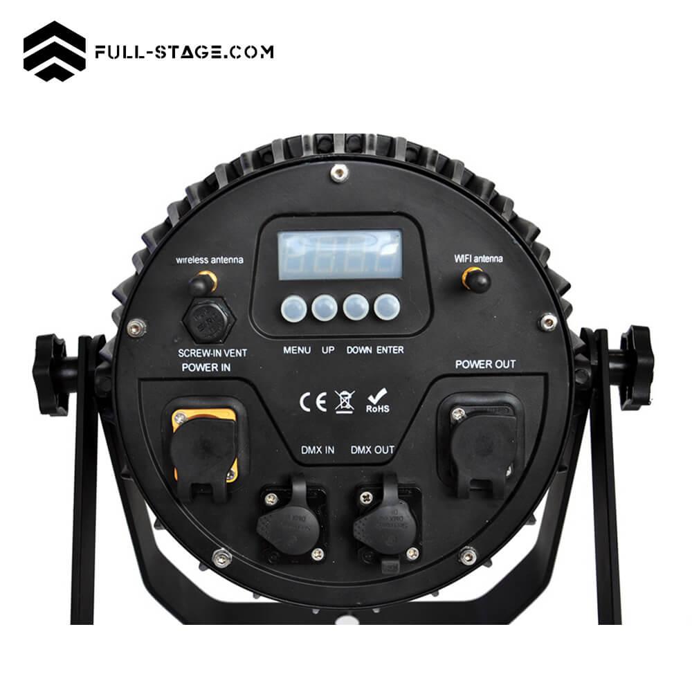 Luz Par LED 9x18W RGBWAP Inalámbrica - luz par led - Imagen 6 Ambientes Únicos: Luz Par LED 9x18W RGBWAP Inalámbrica para Eventos Especiales - Full-Stage