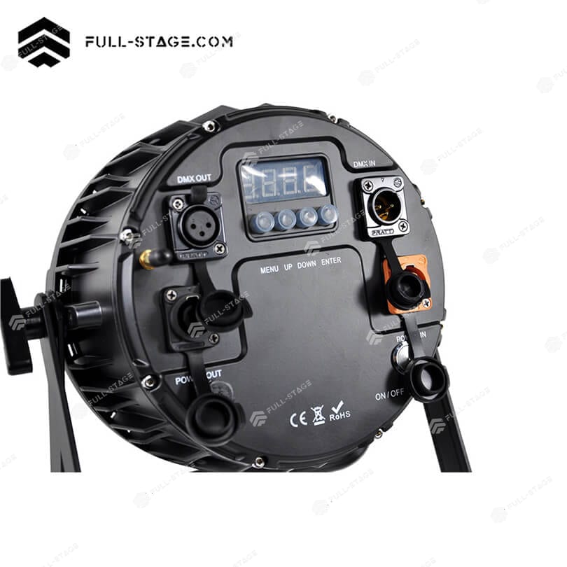 مصباح LED Par 12x6W RGBWA + UV IP65 قابل لإعادة الشحن - أدى ضوء الاسمية - Imagen 8 مصباح LED Par 12x6W RGBWA + UV IP65 قابل لإعادة الشحن - Full-Stage