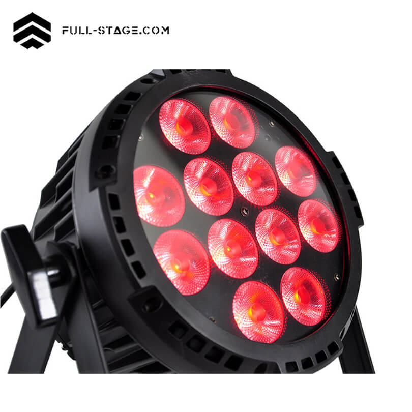 Par LED 12x6W RGBWA + UV IP65 Recargable
