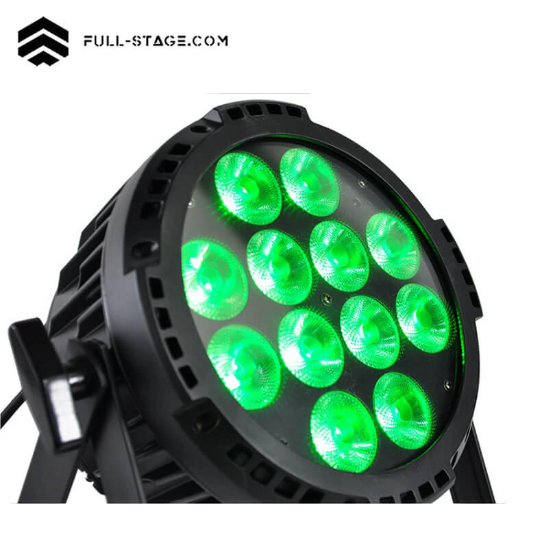 Par LED 12x6W RGBWA + UV IP65 Recargable