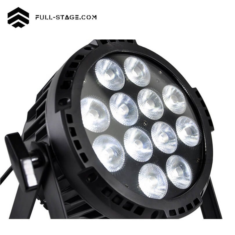Par LED 12x6W RGBWA + UV IP65 Recargable