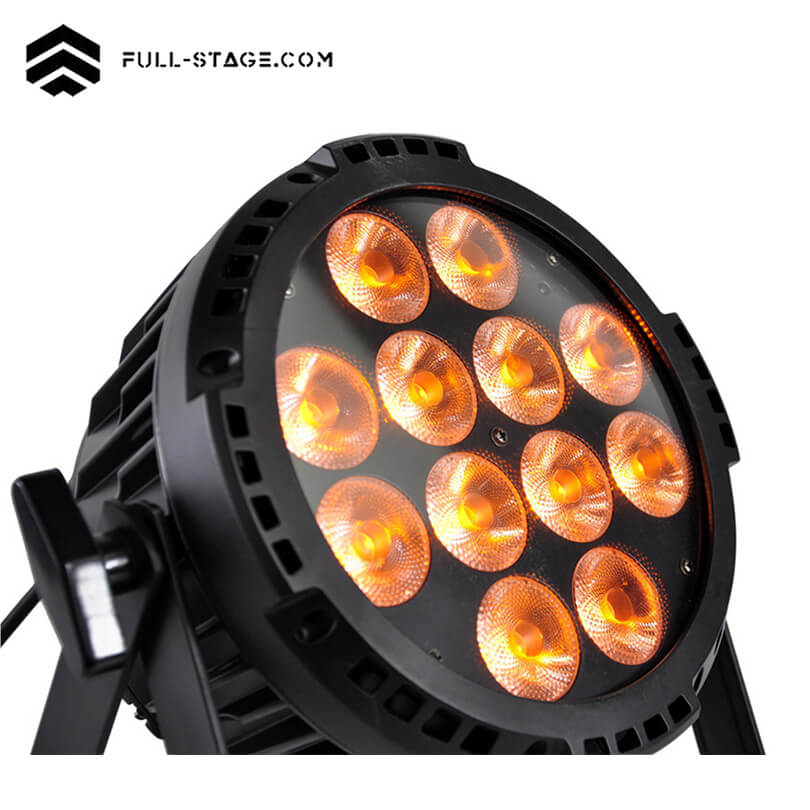 Par LED 12x6W RGBWA + UV IP65 Recargable