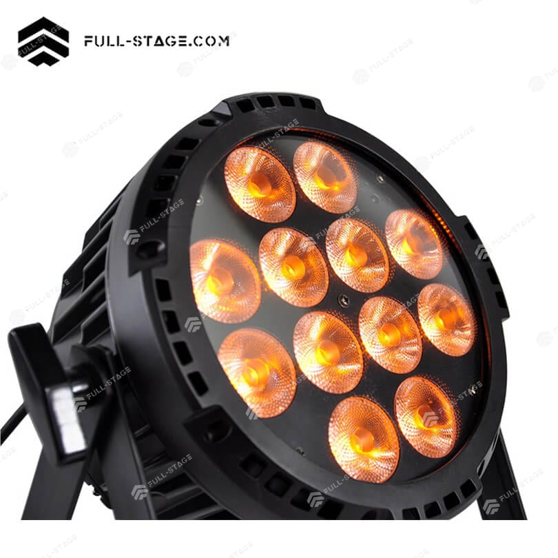مصباح LED Par 12x6W RGBWA + UV IP65 قابل لإعادة الشحن - أدى ضوء الاسمية - Imagen 18 مصباح LED Par 12x6W RGBWA + UV IP65 قابل لإعادة الشحن - Full-Stage
