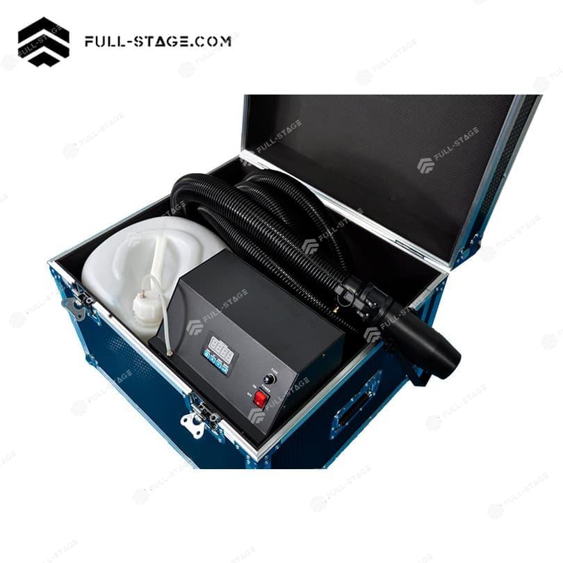 ماكينة ثلج برو 1500 واط - ماكينة ثلج اصطناعية - Imagen 2 Máquina de Nieve Pro 1500W de Full-Stage, ideal para fiestas navideñas y celebraciones. - Full-Stage