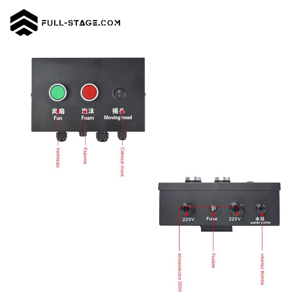 Máquina de Espuma de 3000w - Efectos Especiales - Imagen 7 Celebra con Estilo: Máquina de Espuma de 3000W para Momentos Inolvidables - Full-Stage