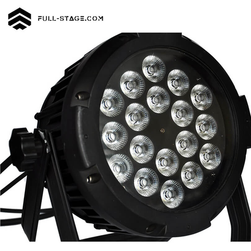 Par LED 18x18W RGBWA+UV IP65 - luz par led - Imagen 7 Par LED 18x18W RGBWA+UV IP65 - Full-Stage